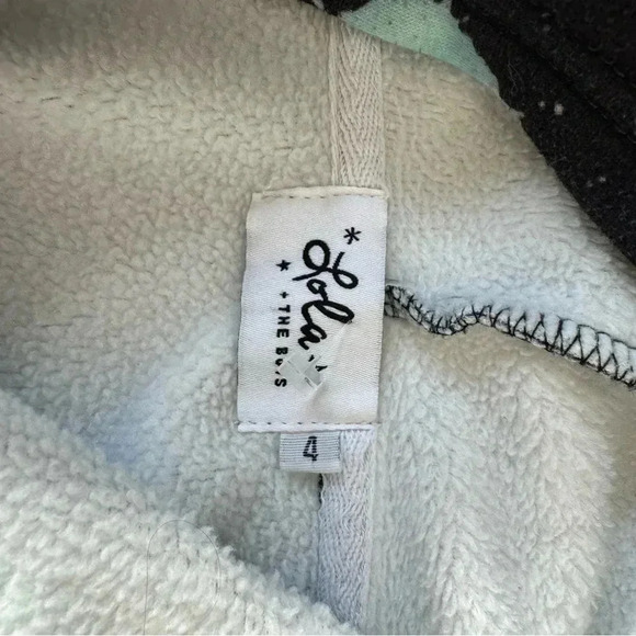 Lola and The Boys Splatter Sweat Set Size 4 - Picture 3 of 3